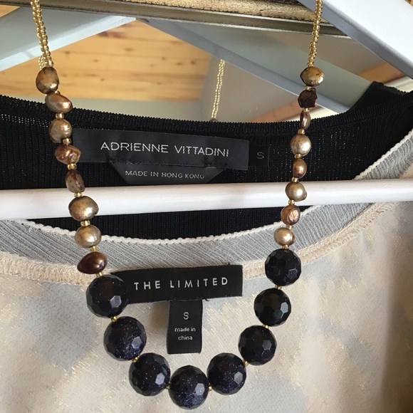 Adrienne Vittadini Sweaters - Cardigan+Top+Necklace